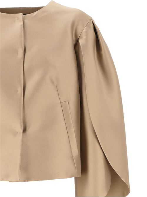 Short mikado jacket with tulip sleeves ALBERTA FERRETTI | AFV050266250511